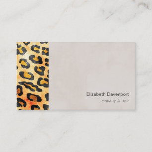Exotic Wild Animal Skin Business Card
