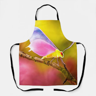 Exotic Winged Beauty Design Apron