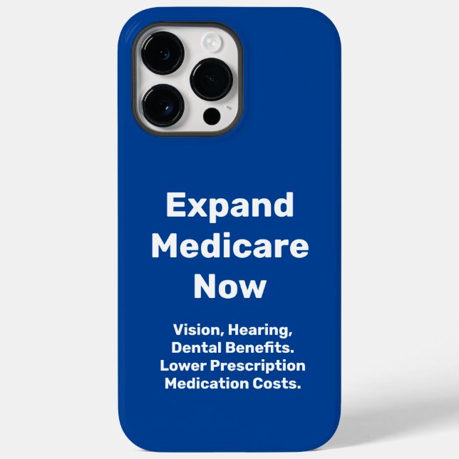 Expand Medicare Now Case-Mate iPhone Case (Back)
