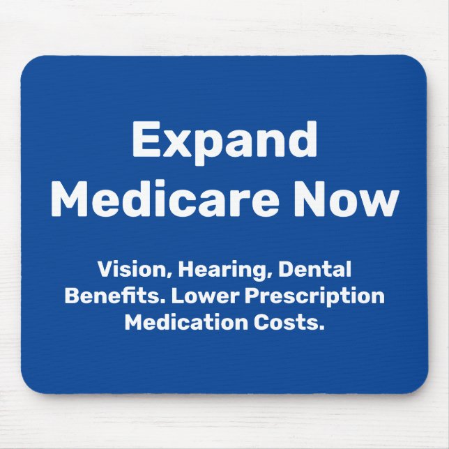 Expand Medicare Now Mouse Pad (Front)