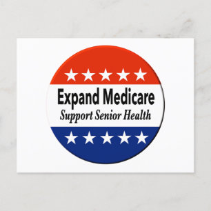 Expand Medicare to Support Senior Health Postcard