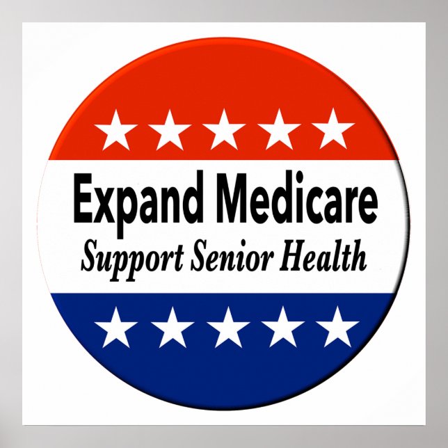 Expand Medicare to Support Senior Health Poster (Front)
