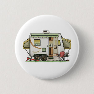 Expandable Hybred Trailer Camper 6 Cm Round Badge
