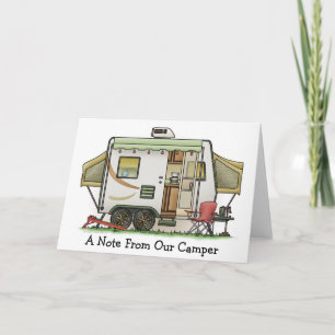 Expandable Hybred Trailer Camper Card