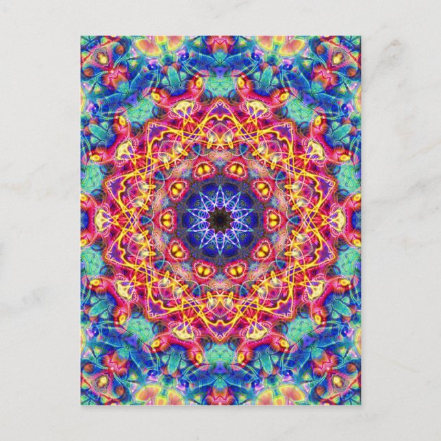 Expanded Decagram V 1  Postcards (Front)