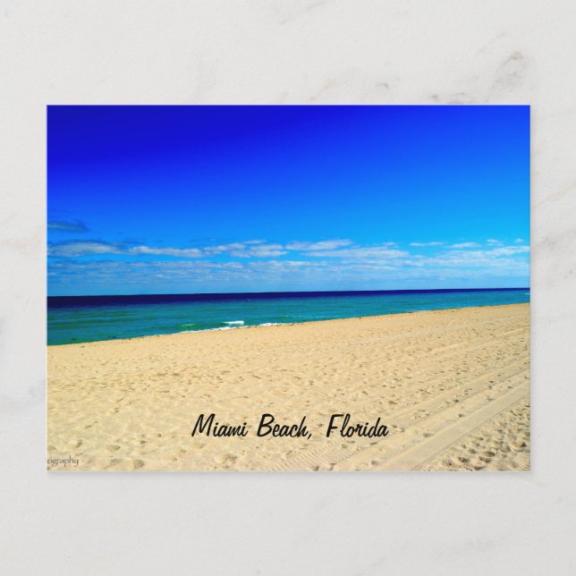 Expanse, Miami Beach, Florida Postcard (Front)