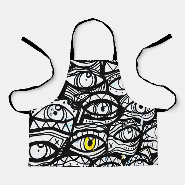 Expanse of eyes apron (Front)