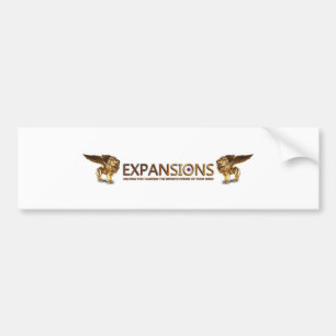 Expansions bumper sticker