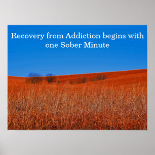 Expect Recovery Motivational Poster