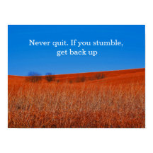 Expect Recovery Motivational Poster