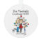 Expectant Couple Toddler Boy Acrylic Ornament