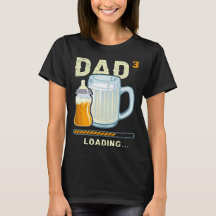 Expectant Dad Dad to be Future Dad 3rd child  2 T-Shirt