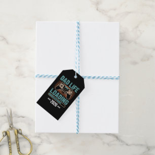 Expectant Father Dad Life Loading 2026 Gift Tags