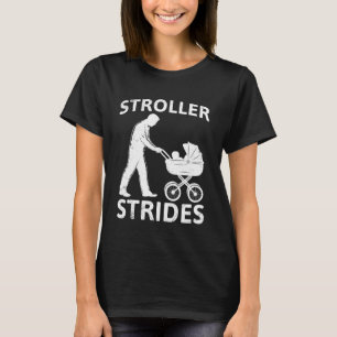 Expectant father STROLLER STRIDES FUNNY Paternity T-Shirt