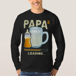 Expectant Papa papa to be future papa 2nd Grandchi T-Shirt