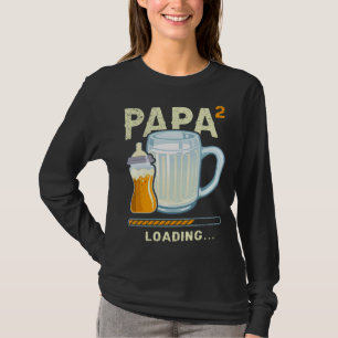 Expectant Papa papa to be future papa 2nd Grandchi T-Shirt