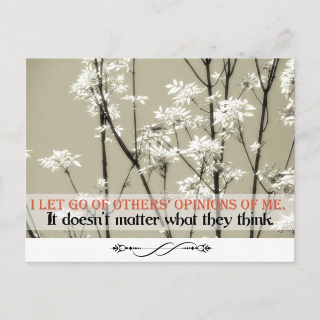 Expectation Custom Postcard (Front)