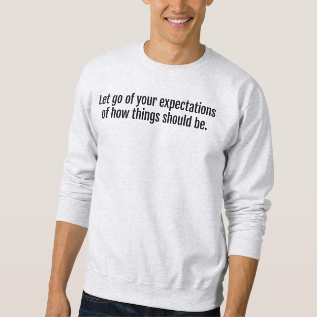 Expectations Men's Basic Sweatshirt (Front)