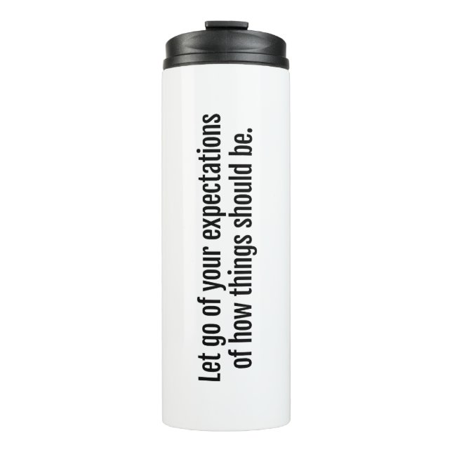 Expectations Thermal Tumbler (Front)