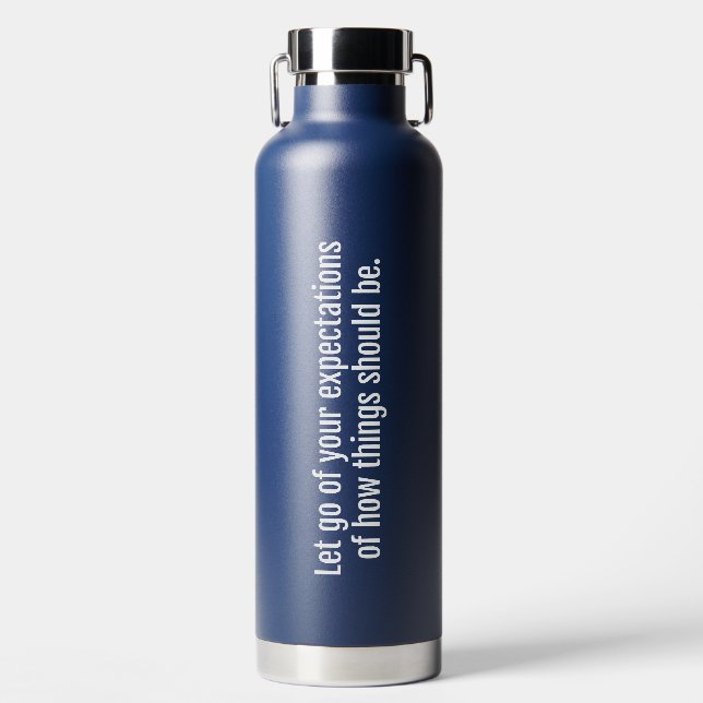 Expectations Vacuum Insulated Bottle (Front)