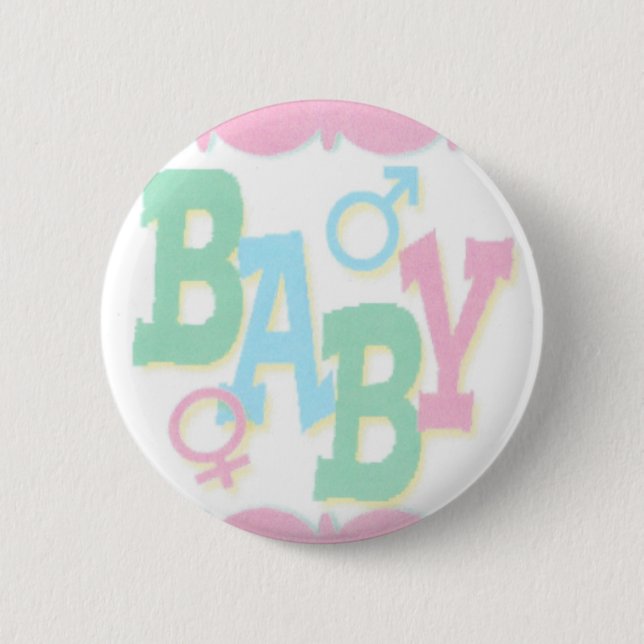 Expecting a Baby Button (Front)