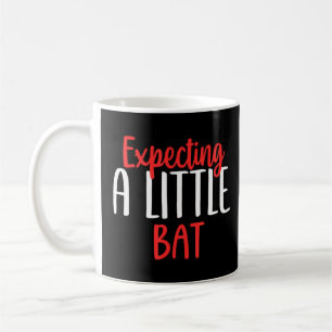 Expecting A Little Bat  Pregnancy New Mum  Coffee Mug
