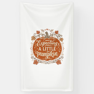 Expecting A Little Pumpkin Fall Pregnancy Shirt_1 Banner
