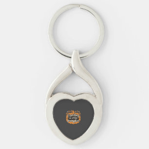 Expecting a Little Pumpkin Halloween Pregnancy Des Key Ring