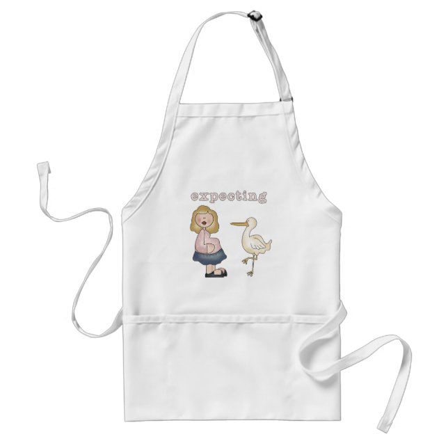 Expecting Baby - Stork Tshirts and Gifts Standard Apron (Front)