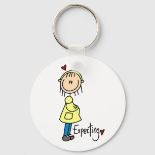 Expecting Baby T-shirts and Gifts Key Ring