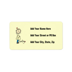 Expecting Baby T-shirts and Gifts Label