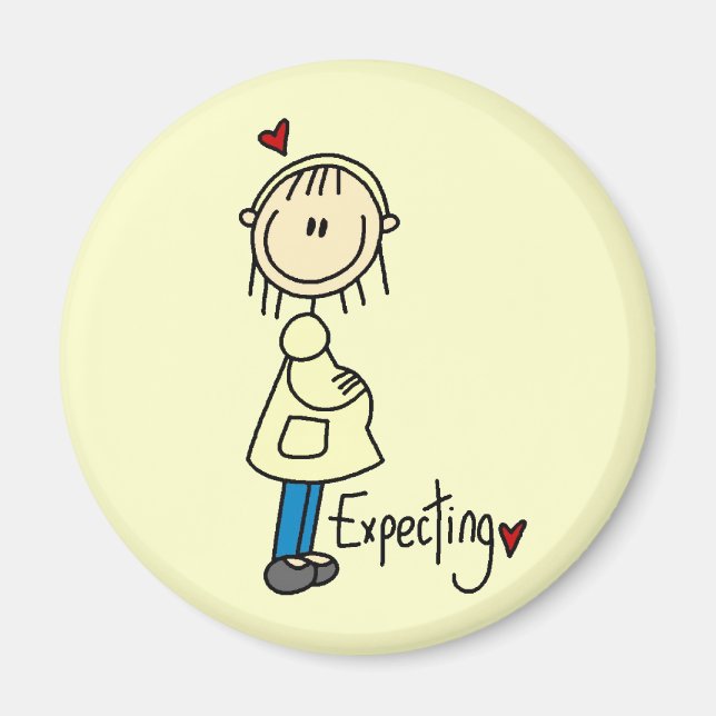 Expecting Baby T-shirts and Gifts Magnet (Front)