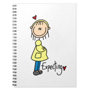 Expecting Baby T-shirts and Gifts Spiral Notebook