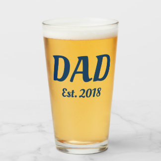 Expecting Father Beer Pint Glass