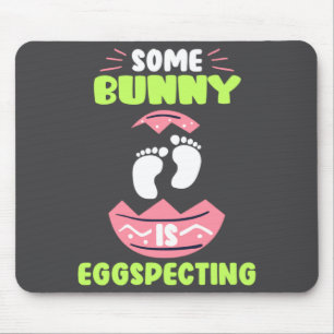 Expecting Parents Easter Bunny Easter Egg Specting Mouse Pad