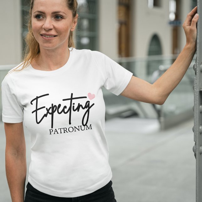 Expecting Patronum Mum Gift And Women Pregnancy T-Shirt (Creator Uploaded)