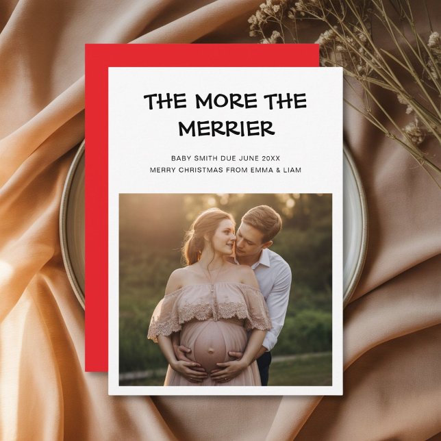 Expecting This Christmas baby Card (Creator Uploaded)