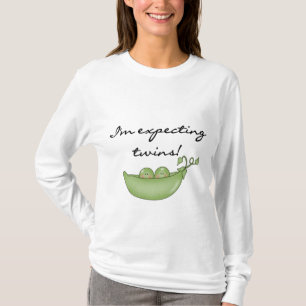 Expecting Twins - Peas in a Pod T-Shirt