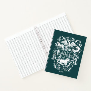 Expecto Patronum Filigree Graphic Notebook