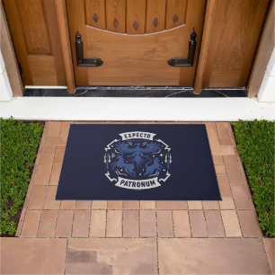 Expecto Patronum Vintage Silhouette Graphic Doormat