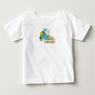 Expensive Vibe – Cool Retro Earth Character Design Baby T-Shirt