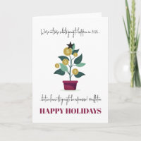 Expensive Year Funny Sarcastic Christmas Card