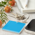 Experience the Beauty of a Blue Sky with a Plane Key Ring<br><div class="desc">Discover the serene beauty of a clear blue sky as an aircraft soars through the clouds on a sunny day. Witness the magic of aviation and travel in the vast sky.</div>