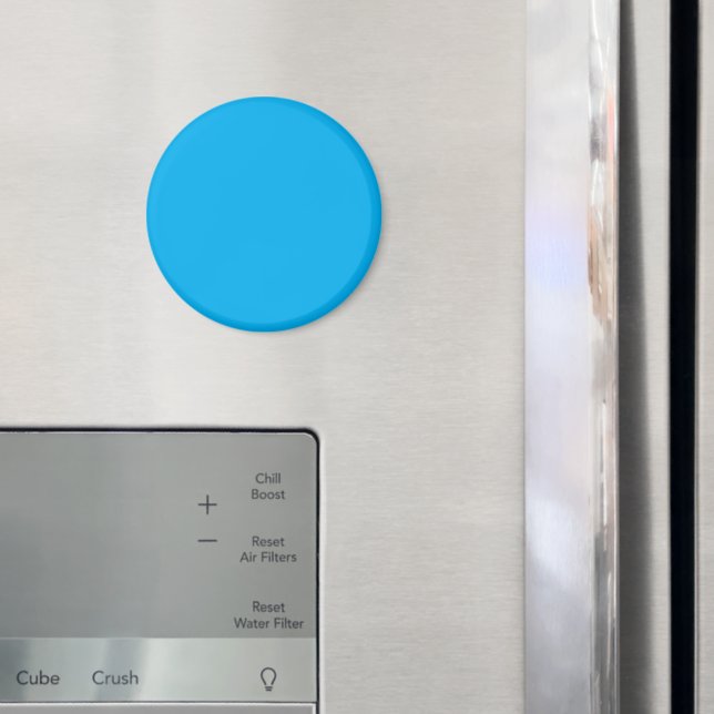 Experience the Beauty of a Blue Sky with a Plane Magnet (In Situ (Fridge))