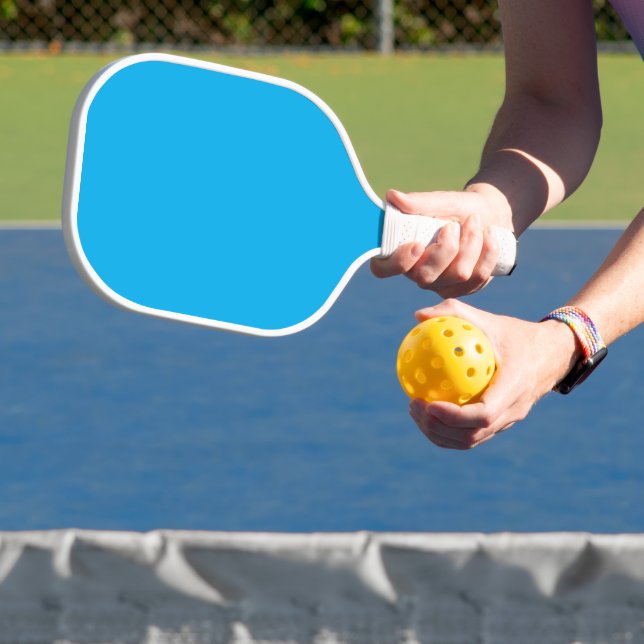 Experience the Beauty of a Clear Blue Sky  Pickleball Paddle (Insitu)