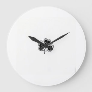 Experience the Magic of Shamrock Serenade Large Clock