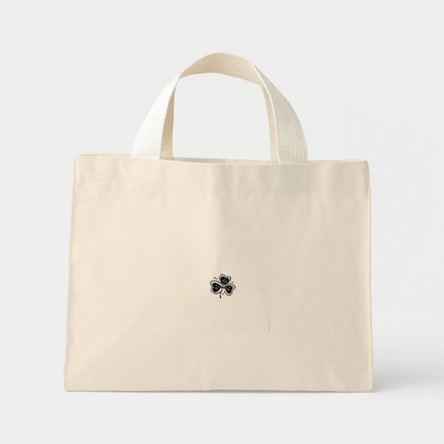 Experience the Magic of Shamrock Serenade Mini Tote Bag (Front)