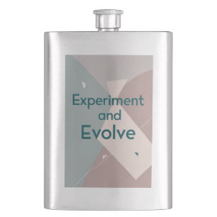 Experiment And Evolve Hip Flask