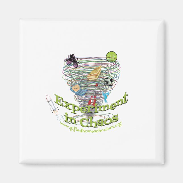 "Experiment in Chaos" Magnet (Front)