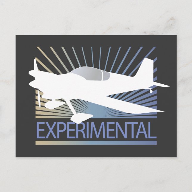 Experimental Aircraft Postcard (Front)